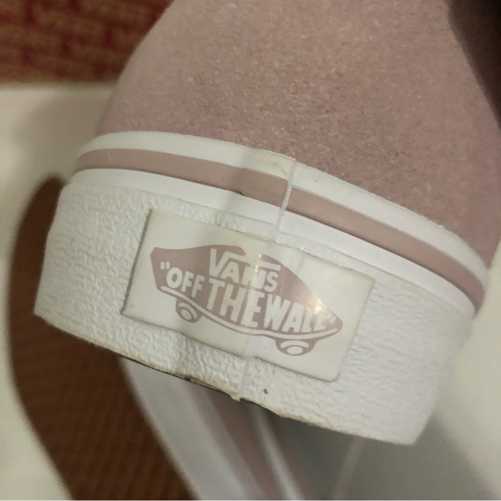 Vans Shoes Womens Size 10.5 Brand New Off The Wall Violet Ice Tie Casual Skater - Picture 10 of 10